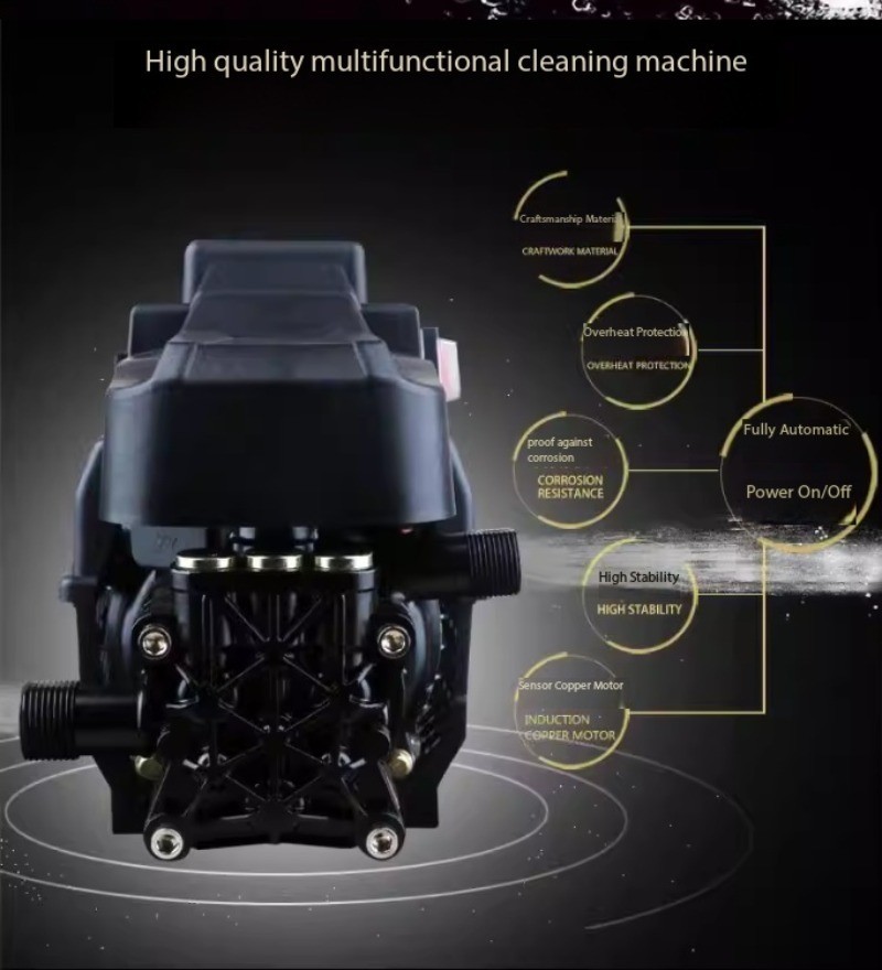 High-Pressure Water Pump Car Washing Machine Automatic Induction Water Gun Tool