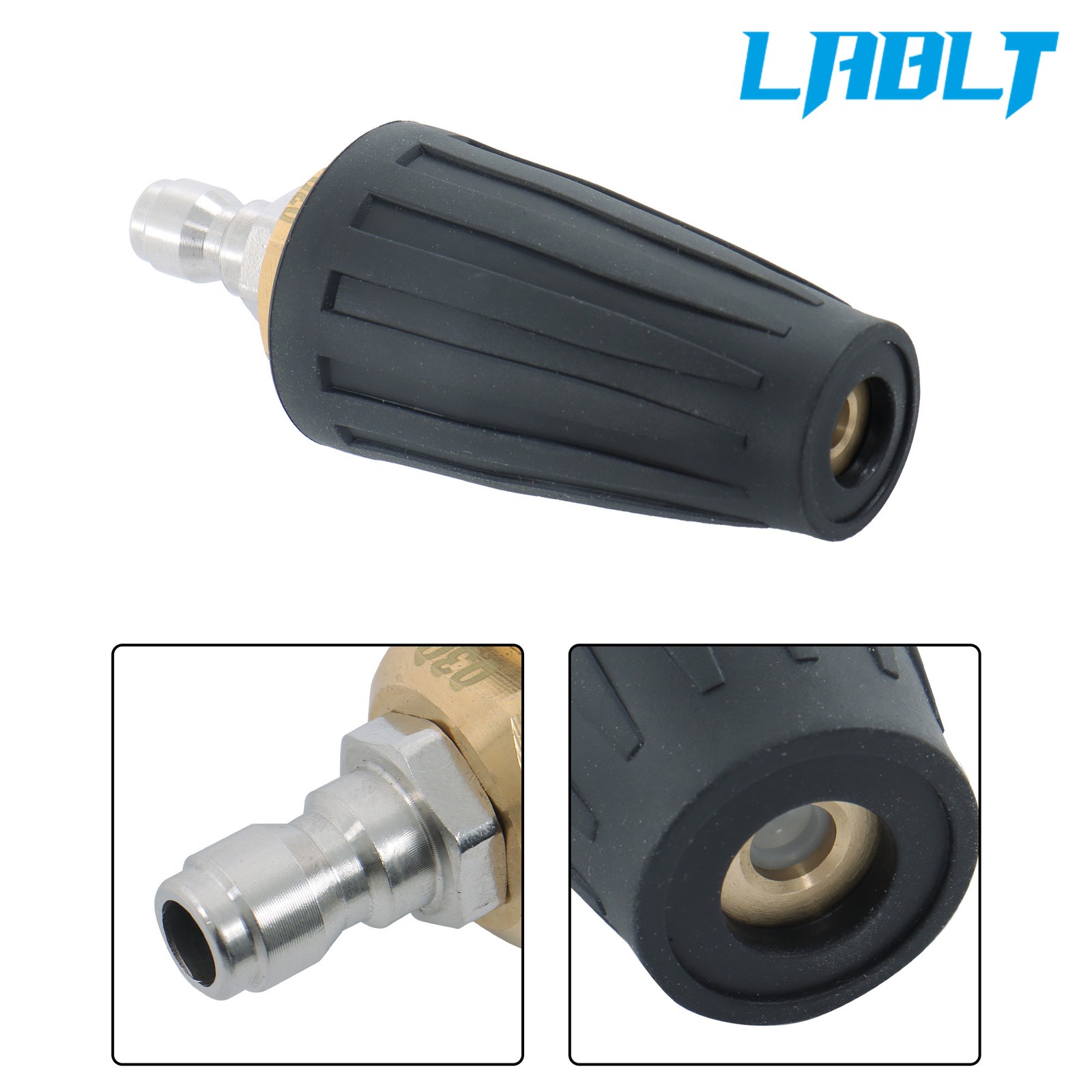 LABLT 360° Rotating Turbo with 5 Spray Nozzles Pressure Washer 3600 PSI 4.0GPM