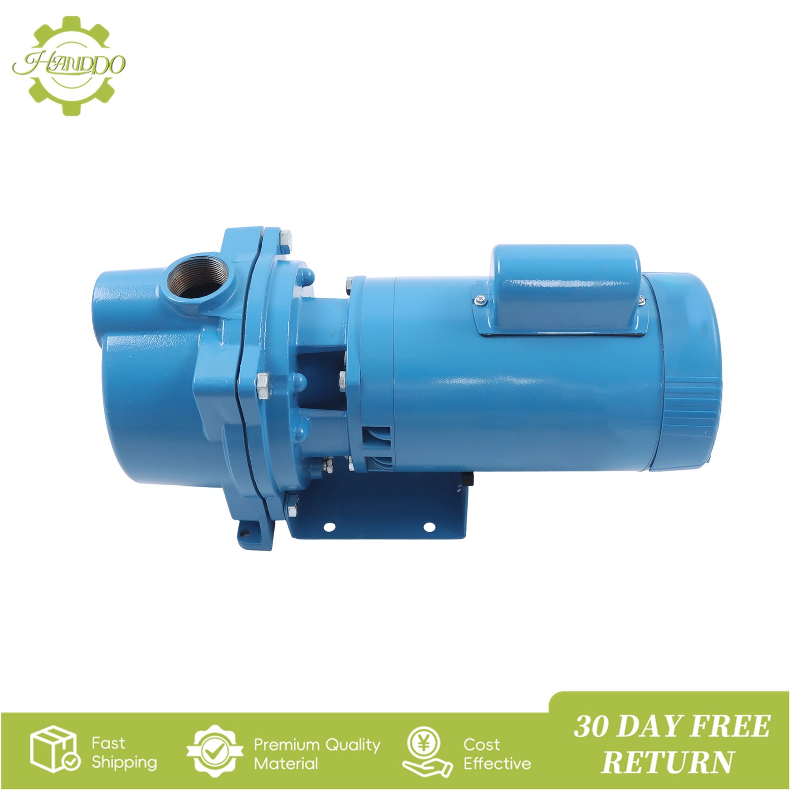 GT20 Single Phase Centrifugal Irrigation Sprinkler Pump Self Priming 2 HP 230V