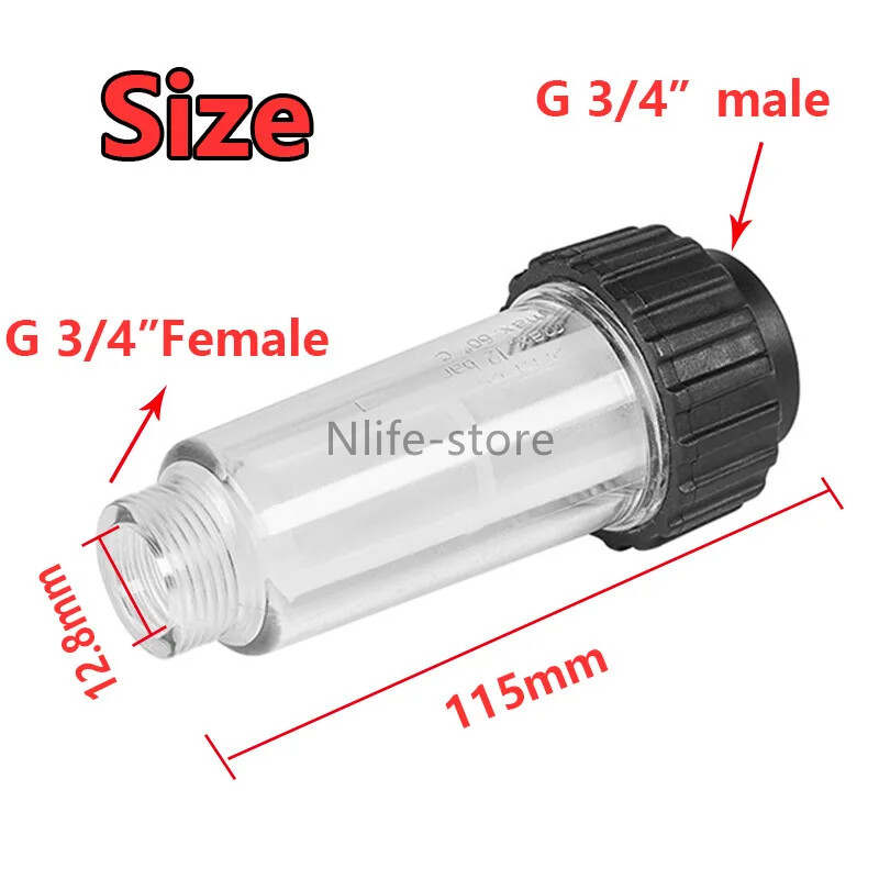 Pressure Washer Gun Water Filter Nets For Karcher K2 K3 K4 K5 K6 K7 Car Washing
