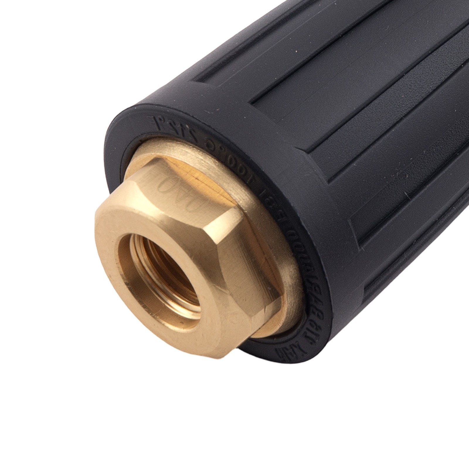 4000 PSI Rotating Turbo Nozzle + 5 Angle Tips for Power Washer 1/4″ QC