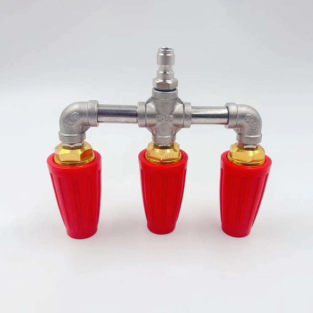 High Efficiency 360 Degree Rotary Turbo Nozzle for Outdoor Cleaning Tasks