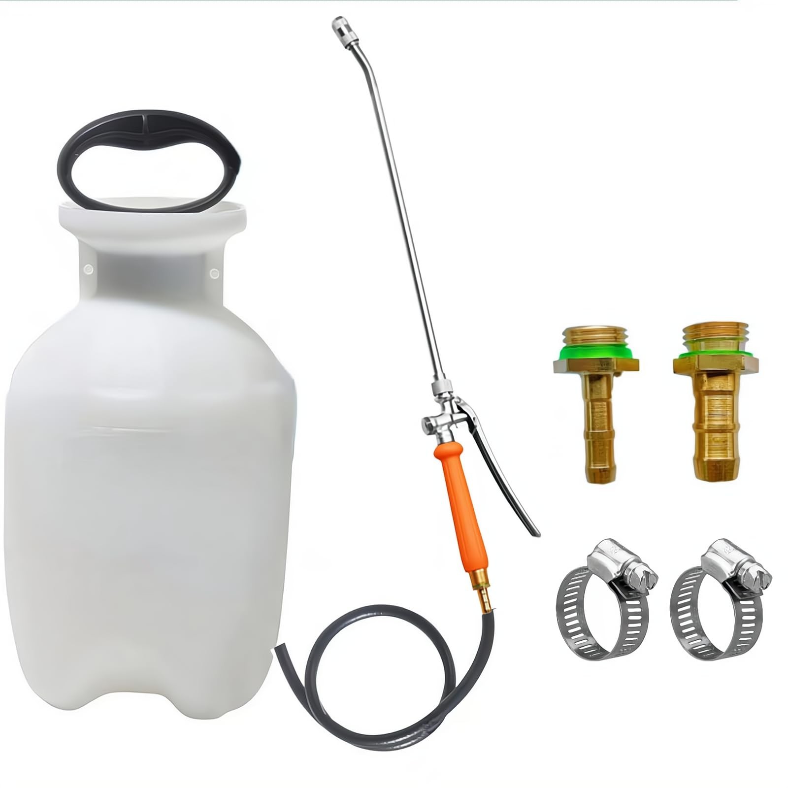 24 Inches Metal Sprayer Wand Compatible with Pump Sprayer,1/4″ & 24 Inch, 002