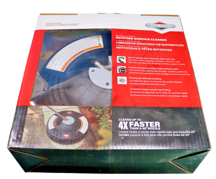 Briggs & Stratton 14-in 3400 PSI Rotating Surface Cleaner for Pressure Washers