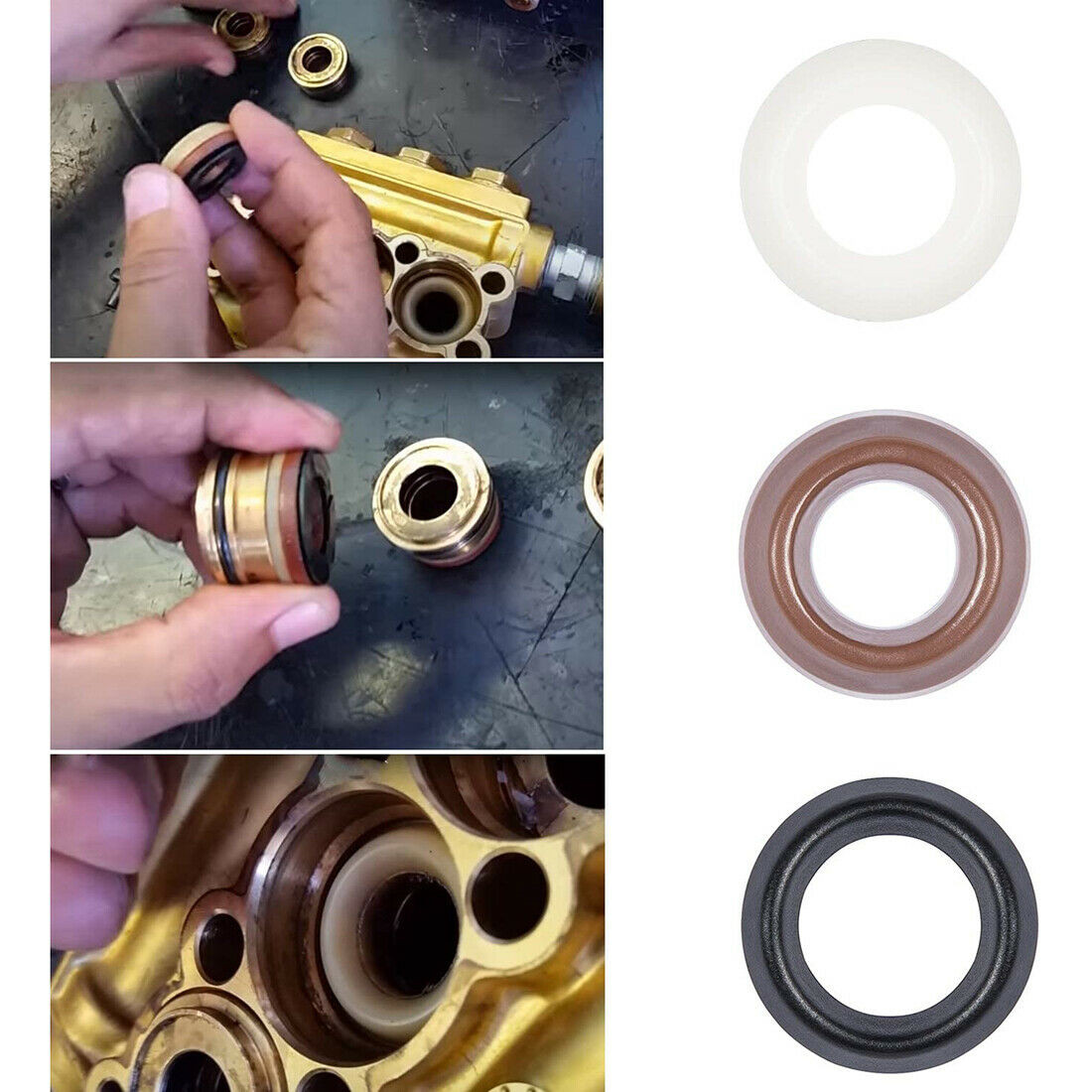 Packing Water Seal Kit 5019006400 for ZWD ZWDK Series Pressure Washer Pump 15MM