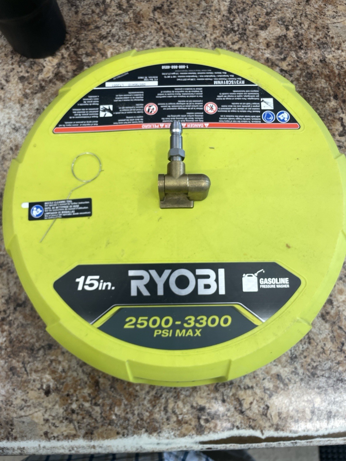 Ryobi RY31SC01 15 inch 3300PSI Surface Cleaner