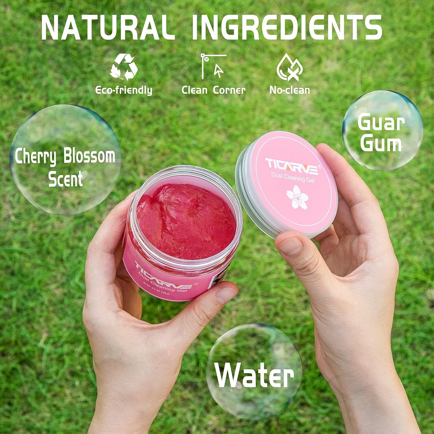TICARVE Car Cleaning Gel Detailing Putty Auto Rose red