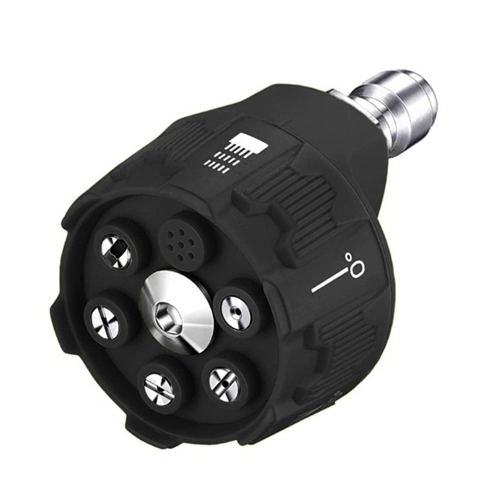 High Pressure Washer Spray Nozzle 0 15 25 40 Degree Rotation Watering Rinse Soap