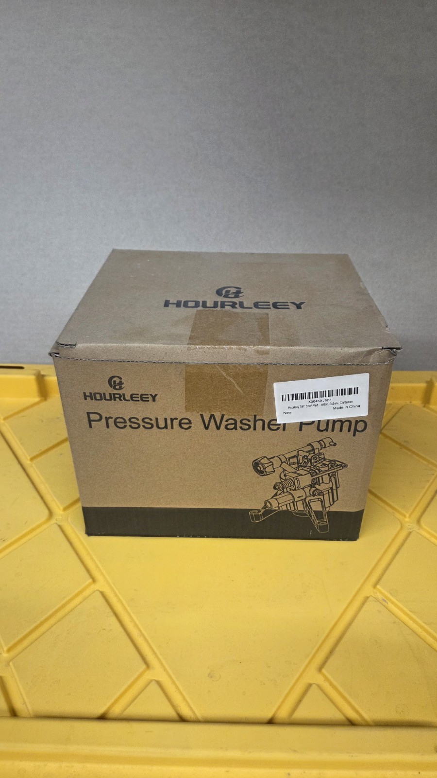 Hourleey 7/8″ Shaft Vertical Pressure Washer Pump, 3400PSI 2.5GPM