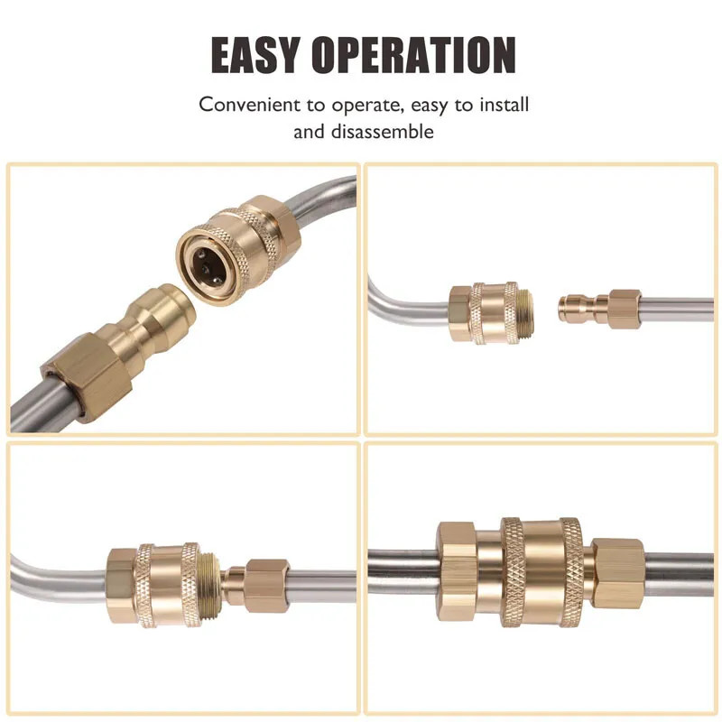 Pressure Washer Extension Wand Upgrade Power Washer Lance with Spray Nozzle Tips