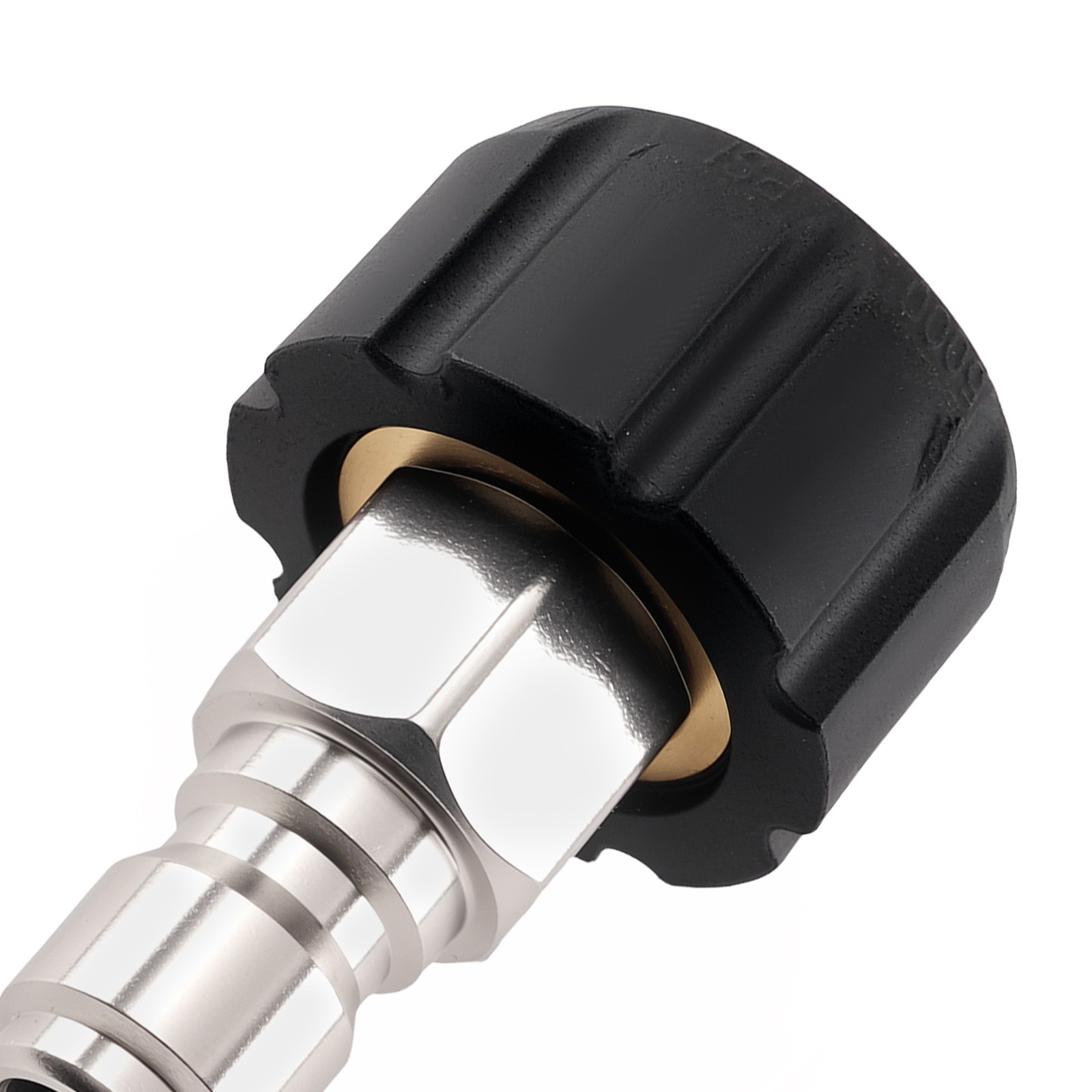 4x M22-14mm to 3/8” Quick Connect Pressure Washer Adapter M22 Swivel 5000PSI