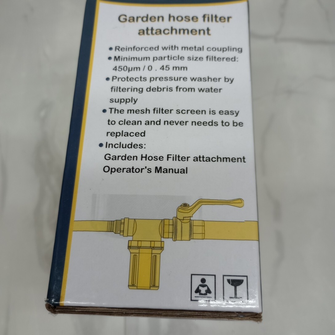 Universal Sediment Filter Attachment Fit Garden Hose Twinkle Star