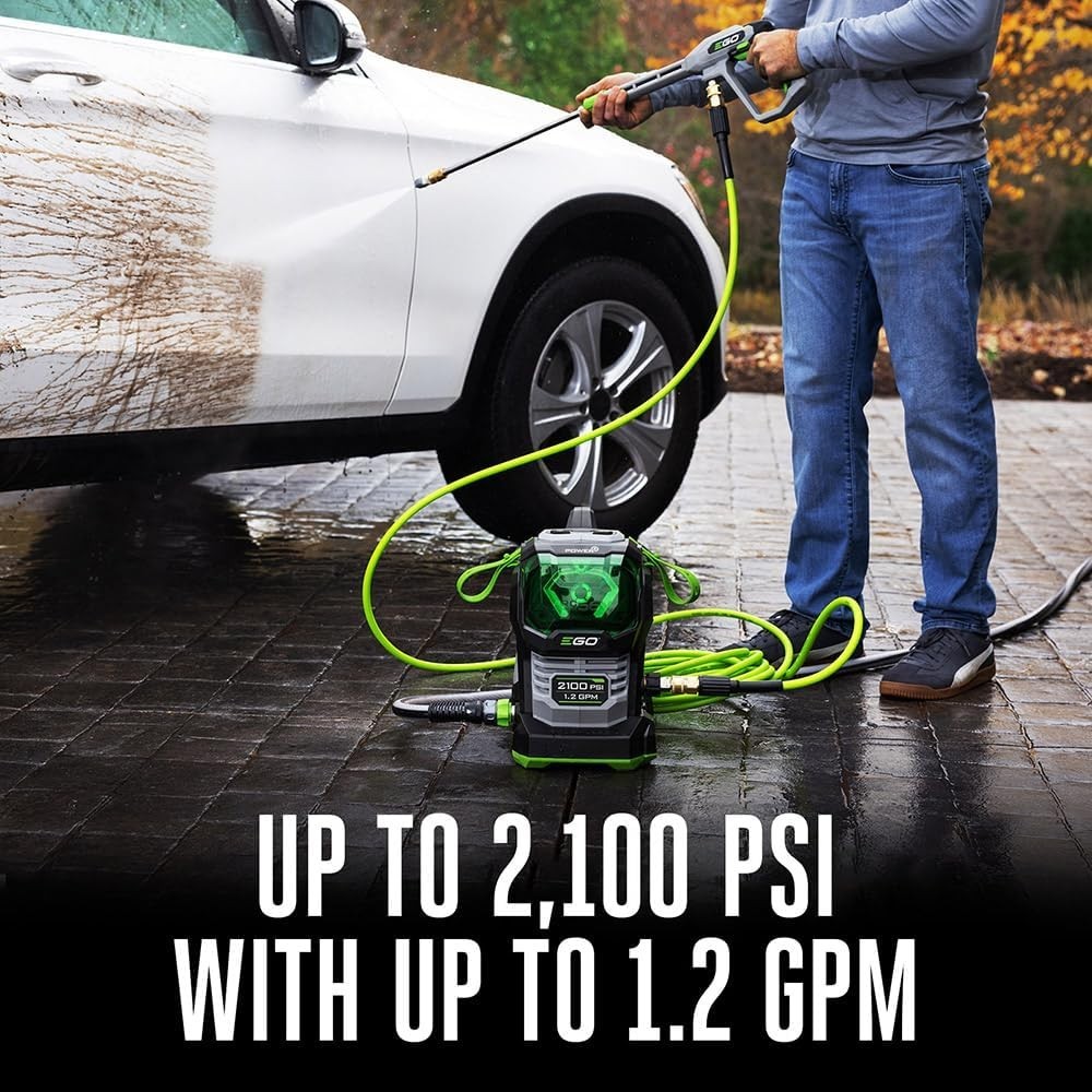 Ultimate 2100 PSI Compact Pressure Washer with 25ft Hose – Ideal for Home Use
