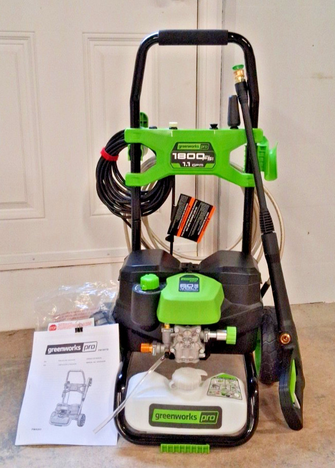 GREENWORKS PowerWasher PW18HYB ELECTRIC or 60VBattery NEW TOOL ONLY PickUp in CT