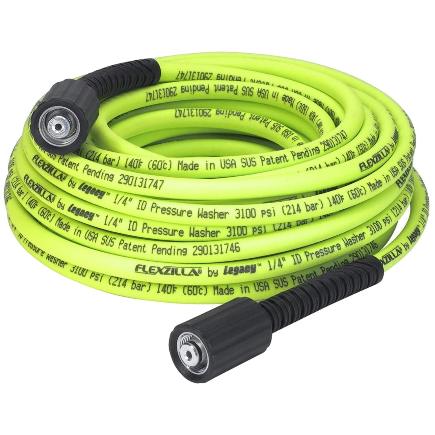 1/4 x 50 ft. Pressure Washer Hose, Flexible Hybrid Polymer
