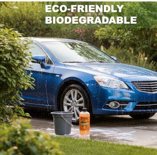 Plant-based Eco-friendly Car Wash Soap, Non-Toxic, High-Foam, Concentrated