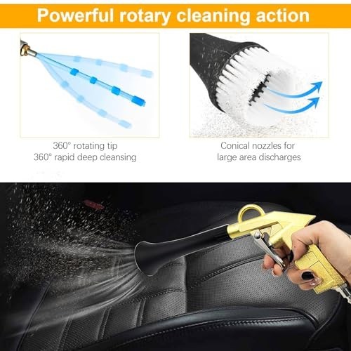 Tornado Detailing Car Cleaning Gun with Metal Nozzle | Interior Drying Air Gun |
