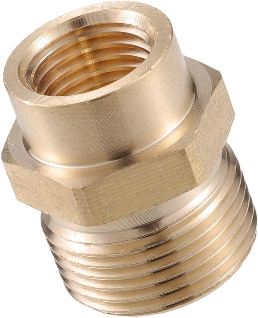 Durable M14x1.5 to M22x1.5 Brass Pressure Washer Connector – Easy Installation