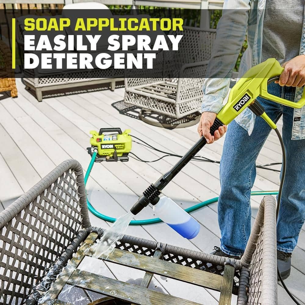 1800 PSI 1.2 GPM Cold Water Corded Electric Pressure Washer