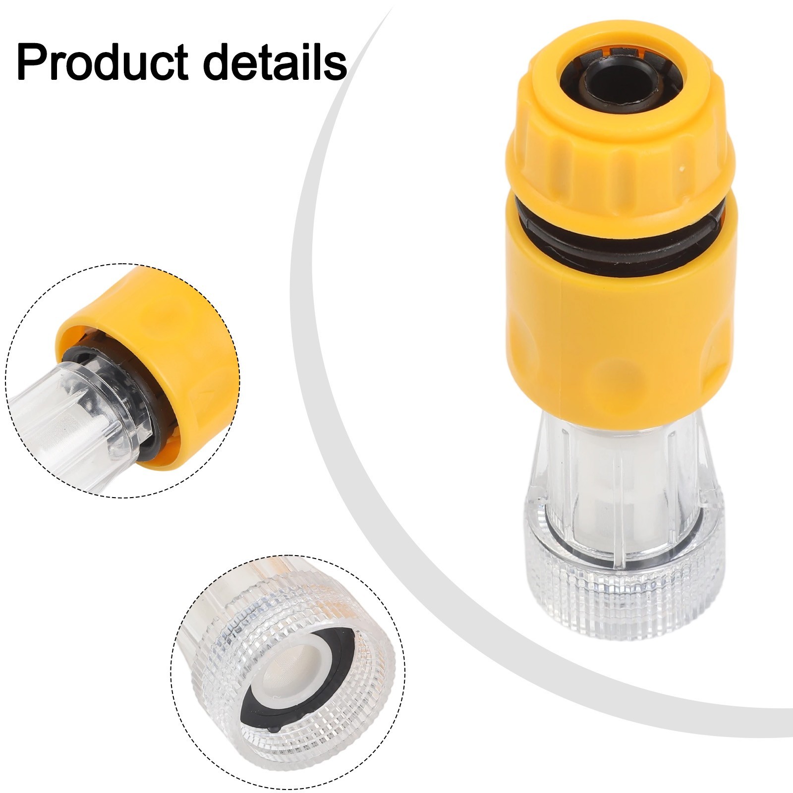 New Pressure/Washer Water Connector Filter Quick Connect Garden Hose Pipe Hot /