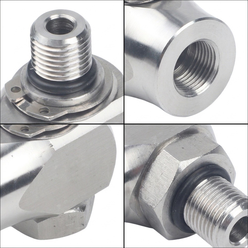 High Pressure Washer Arm Swivel Joint With 360 Degree Rotation For Car Wash