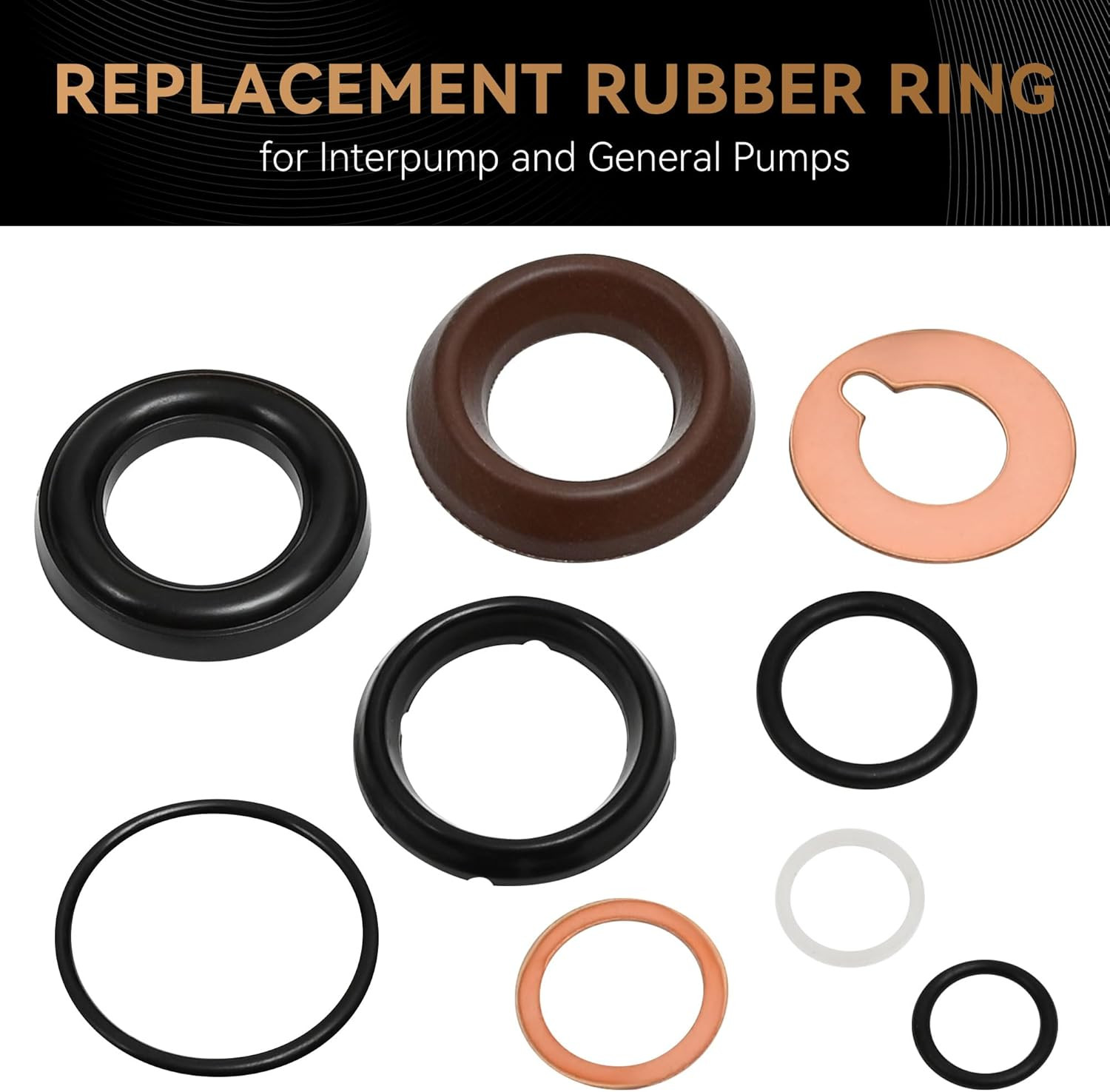 Compatible for General Pump Rebuild 20Mm Kit – Replacement Packing Kit for 20Mm