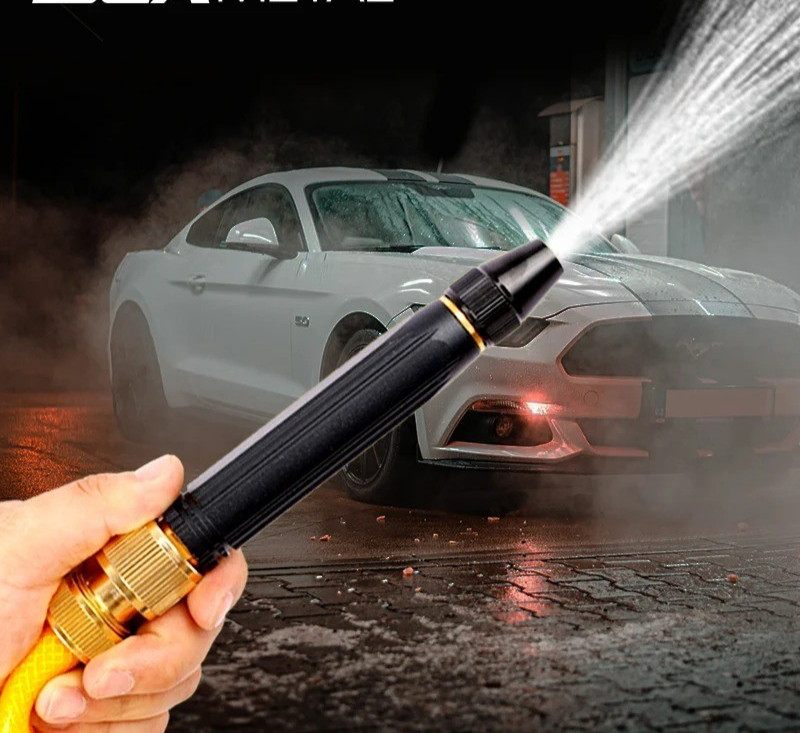 High Pressure Car Wash Water Gun Spray Nozzle Portable Washer for Auto