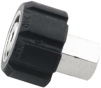 High Pressure Washer Adapter, M22 14mm Female to 3/8 Inch Female NPT, Stainless