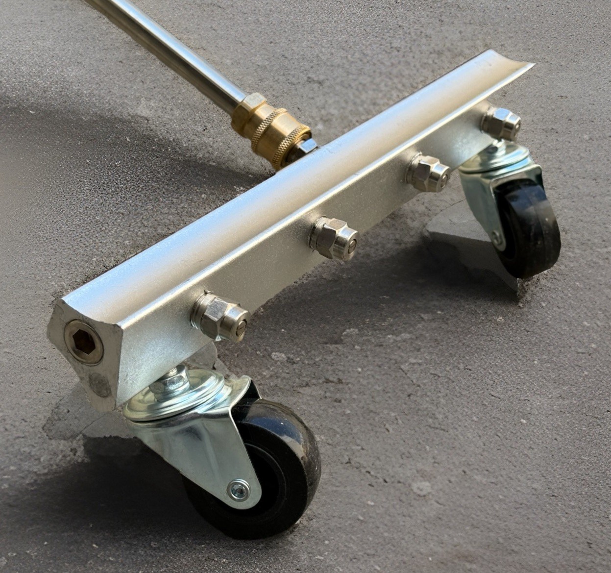 4000PSI Under Car Pressure Washer Undercarriage Cleaner Underbody Wash Broom