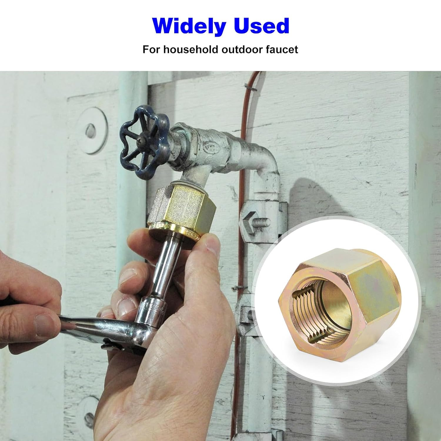 05265 Thread Cleaner Garden Hose Thread Cleaner Faucet Thread Repair Tool for