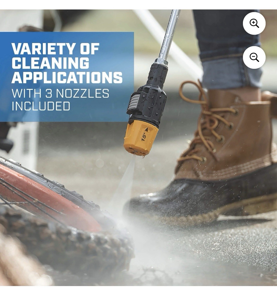 Hart Brushless 600 psi Portable Power Washer