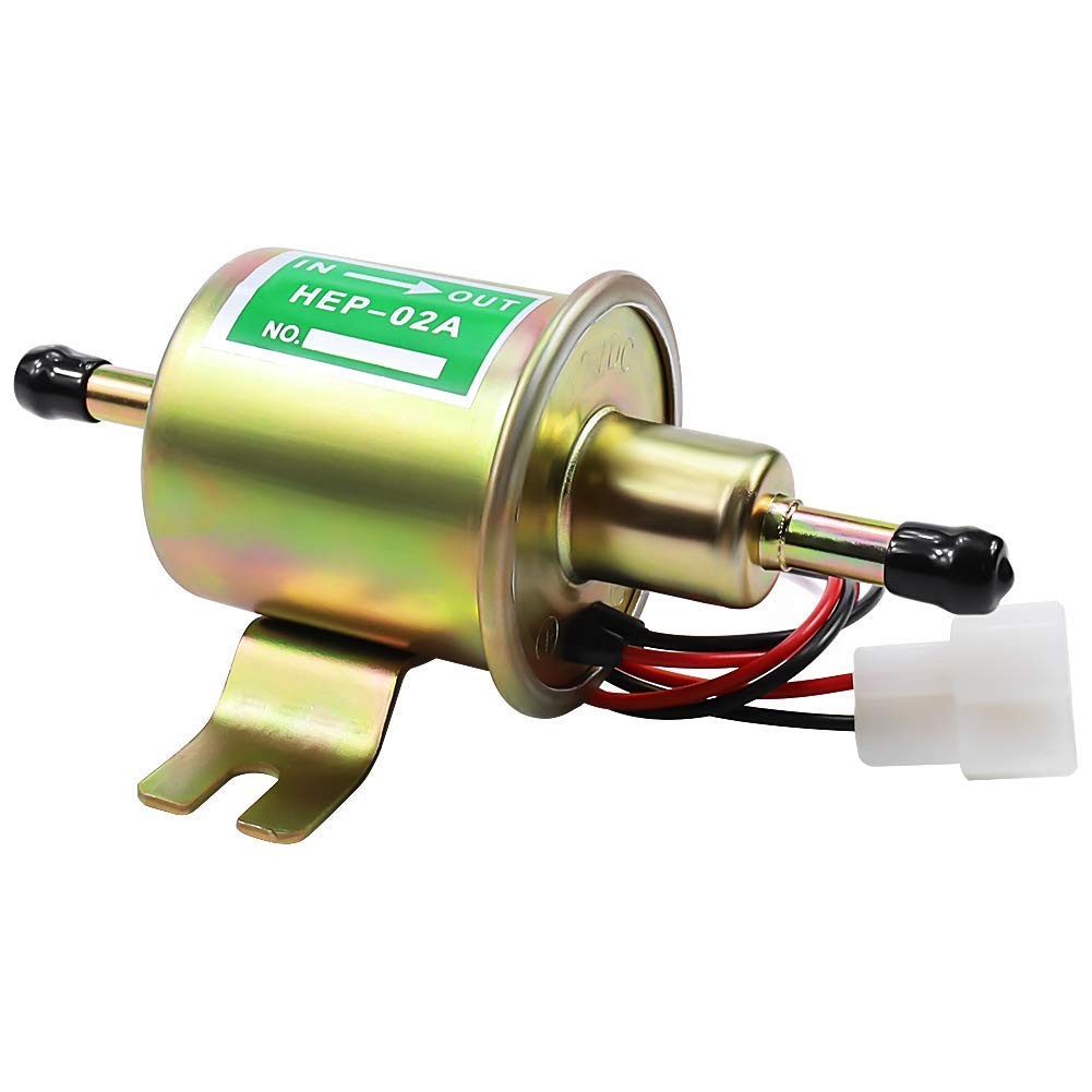Universal 12V Electric Fuel Pump Low Pressure Transfer Inline Fuel Pump 12 Volt