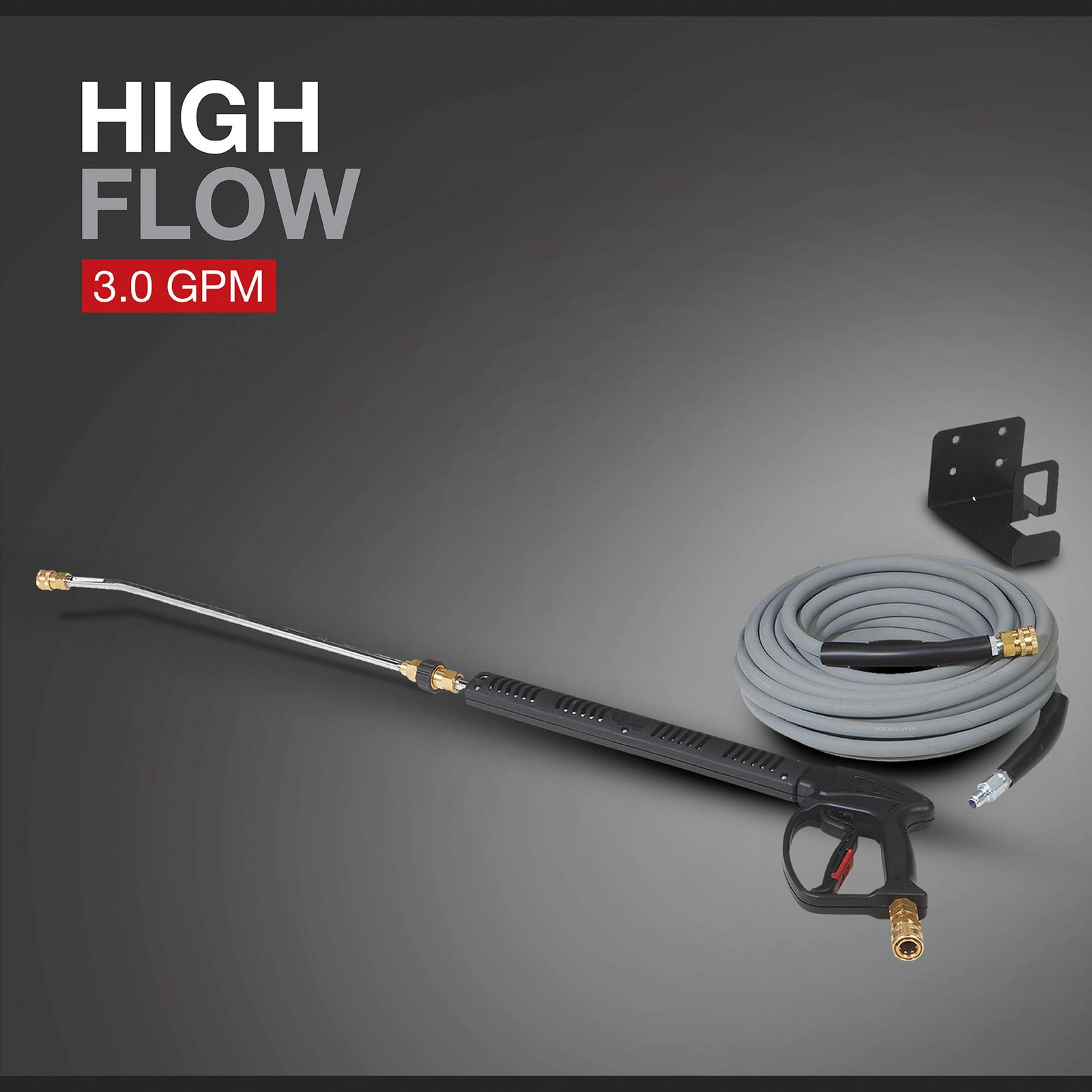 NorthStar Pressure Washer, 2500 PSI, 3.0 GPM, 230V
