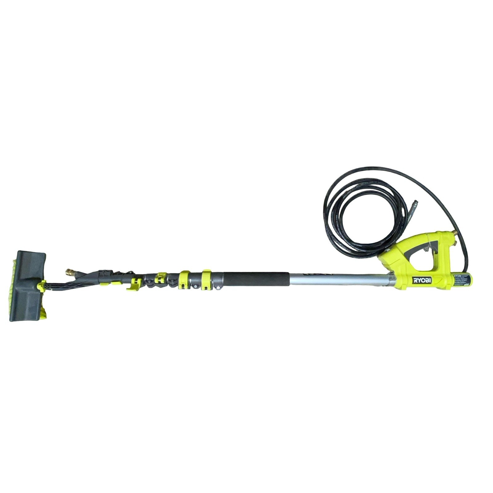 RYOBI 18 ft. Extension Pole with Brush for Pressure Washer RY31EP26 USED