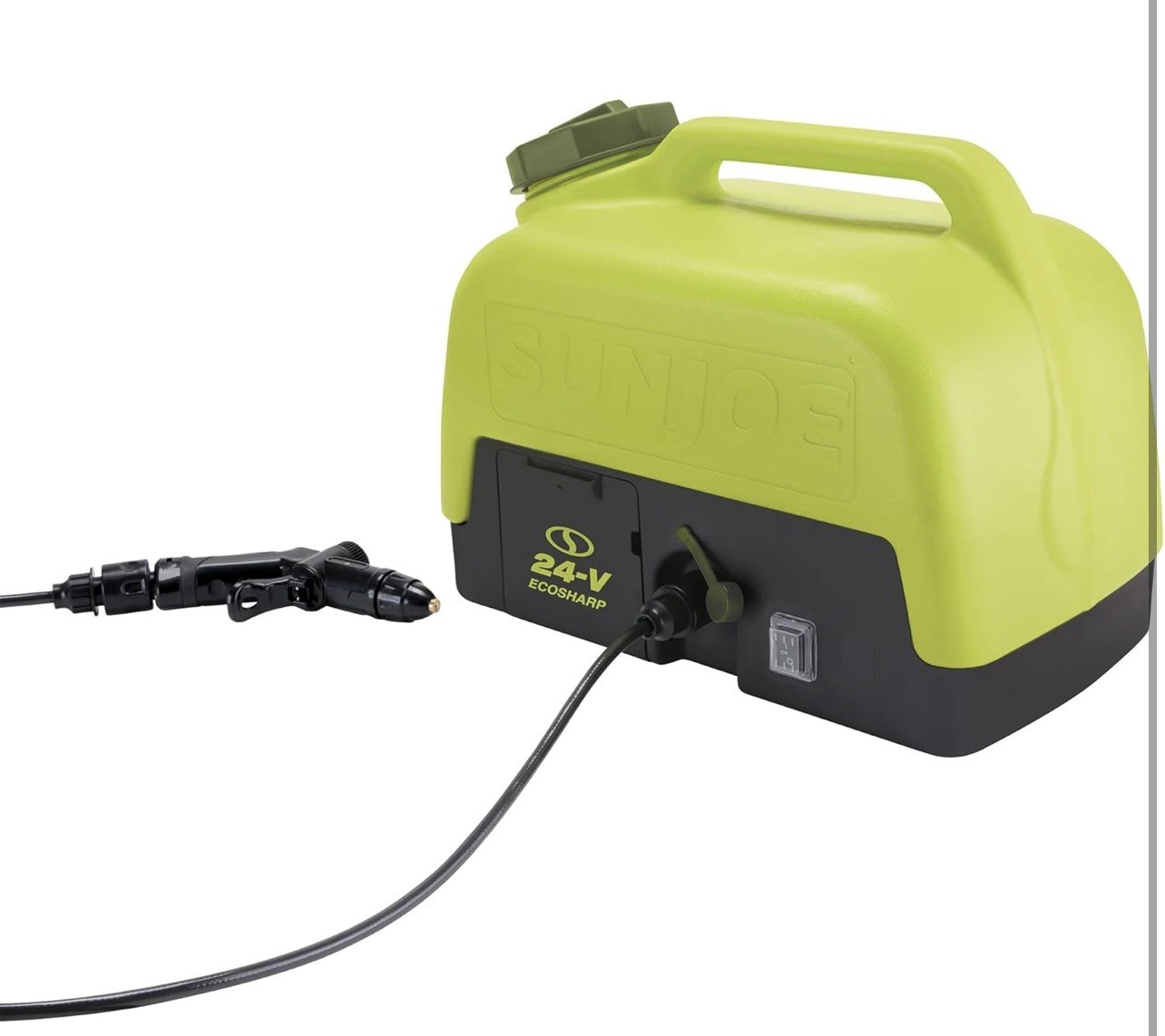 Sun Joe 24V IONMAX Cordless Sink/Shower Spray Washer Kit with Battery, WA24C-LTE