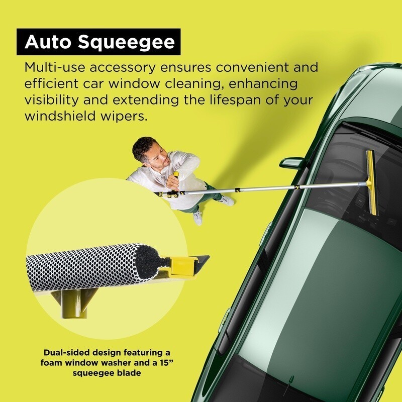 Gentle Surfaces Cleaning Kit Ultra Soft Scrub Brush Squeegee Multi Surface Use