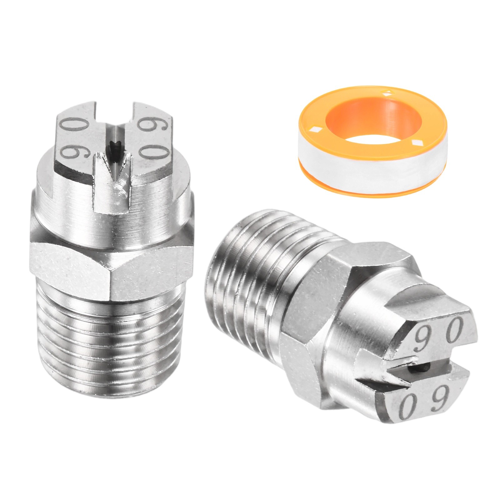 1/4″BSP 60° Flat Fan Spray Tip [3PCS] – Pressure Washer Nozzles [1.6MM]