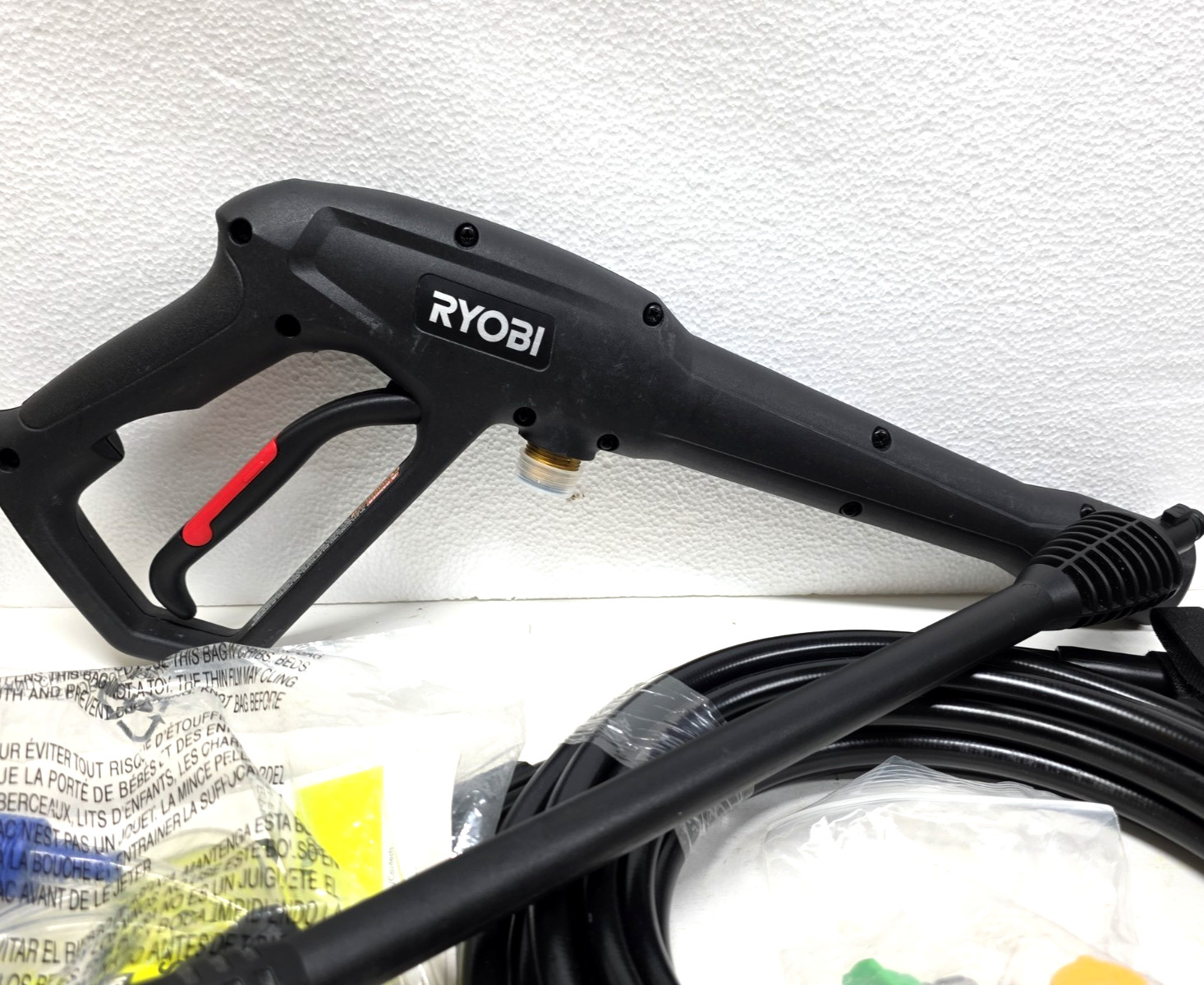 Ryobi Pressure Washer Gun and Wand Set INCLUDES GUN, WAND, TIPS, ACCESSORIES