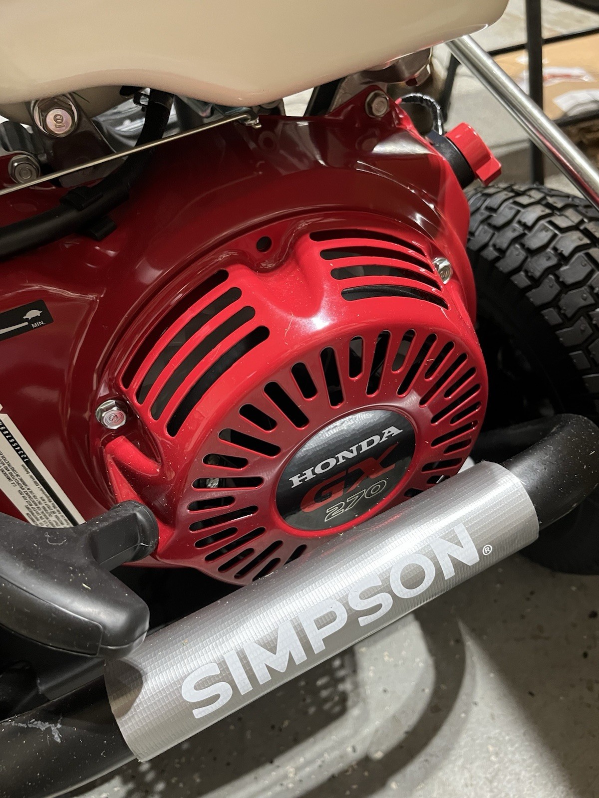 Simpson 4,000 PSI 3.5 GPM Professional Pressure Washer