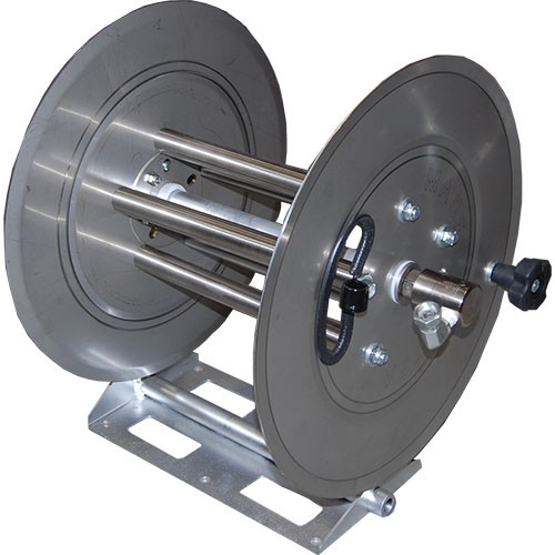 AR North America AR151 Hose Reel 5000 PSI 3/8″ Inlet 250ft Steel Fixed Mount