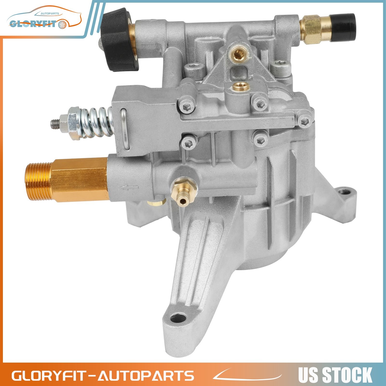 3000 PSI Pressure Power Washer Pump for Vertical 7/8″ Shaft Water Pump 2.4 GPM