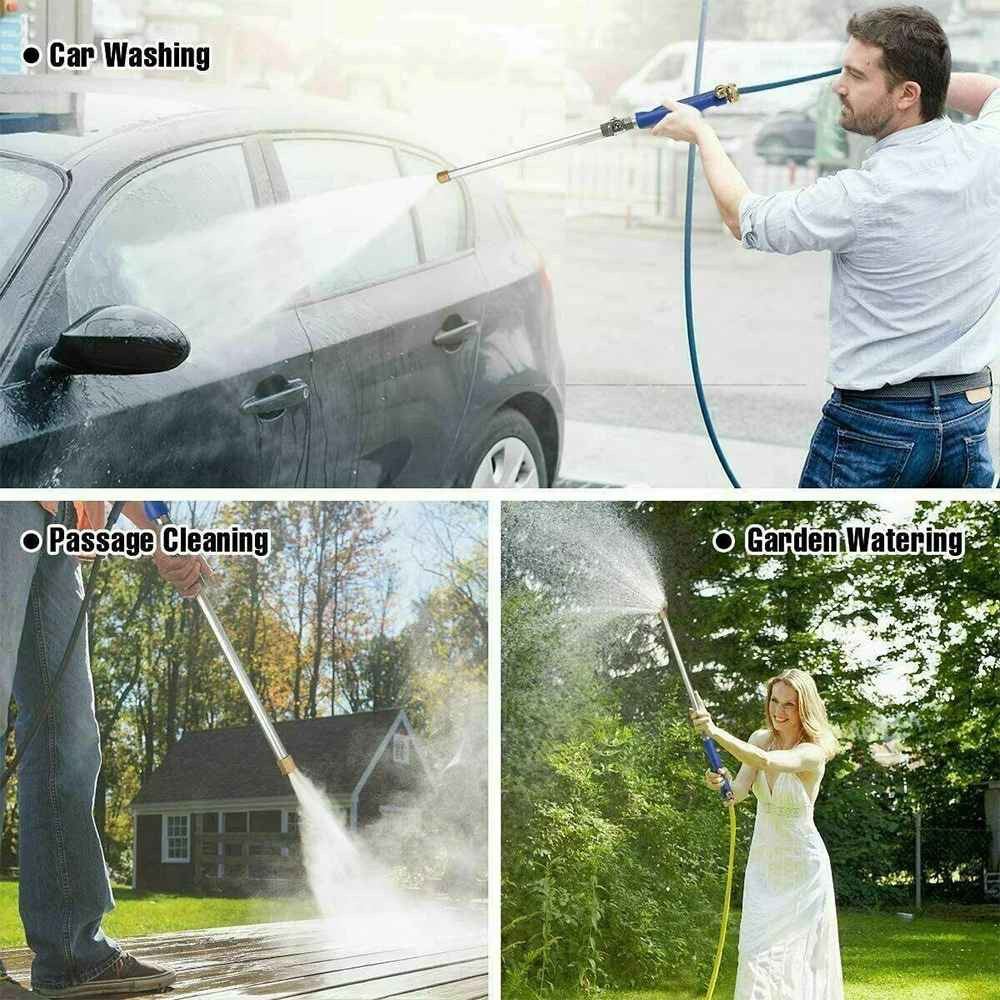 High Pressure Power Washer Water Spray Gun Nozzle Wand Attachment Garden Hose