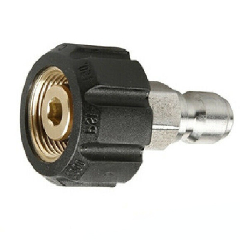 M22-14 Pressure Washer Adapter Female Swivel to 3/8 Quick Connect Male Adapter