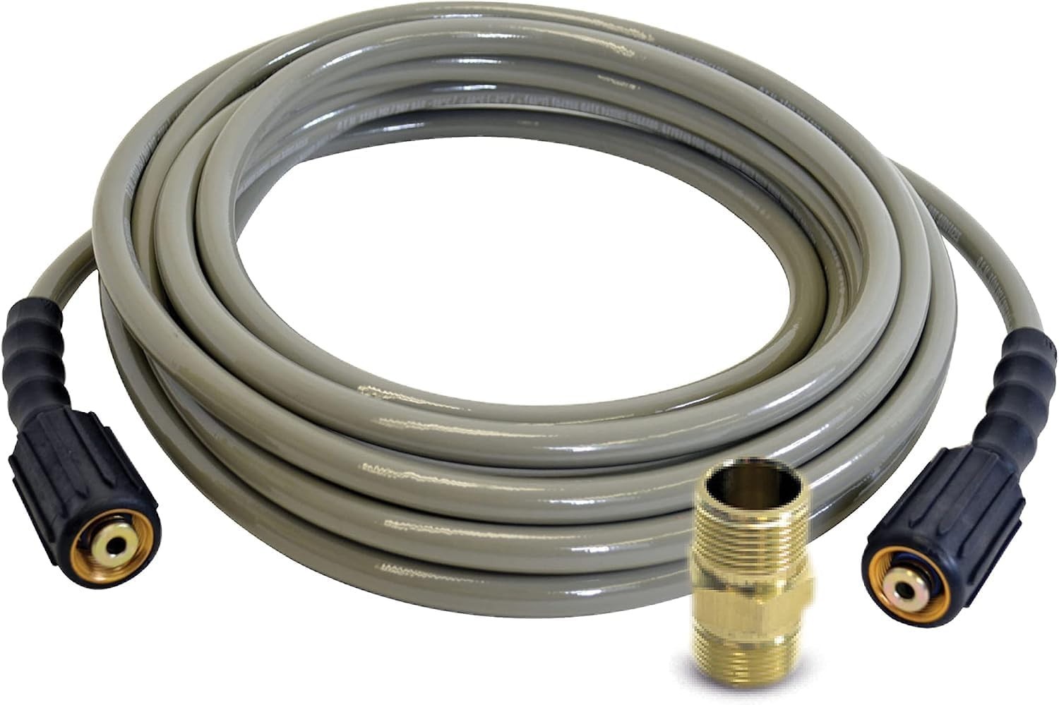 Flexible 3700 PSI Pressure Washer Hose – 5/16″ x 50 Ft