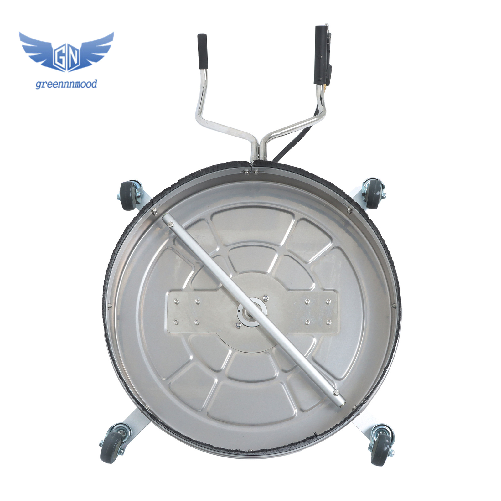 24″ Pressure Washer Surface Cleaner w/ Handles & Wheels Quick Connect