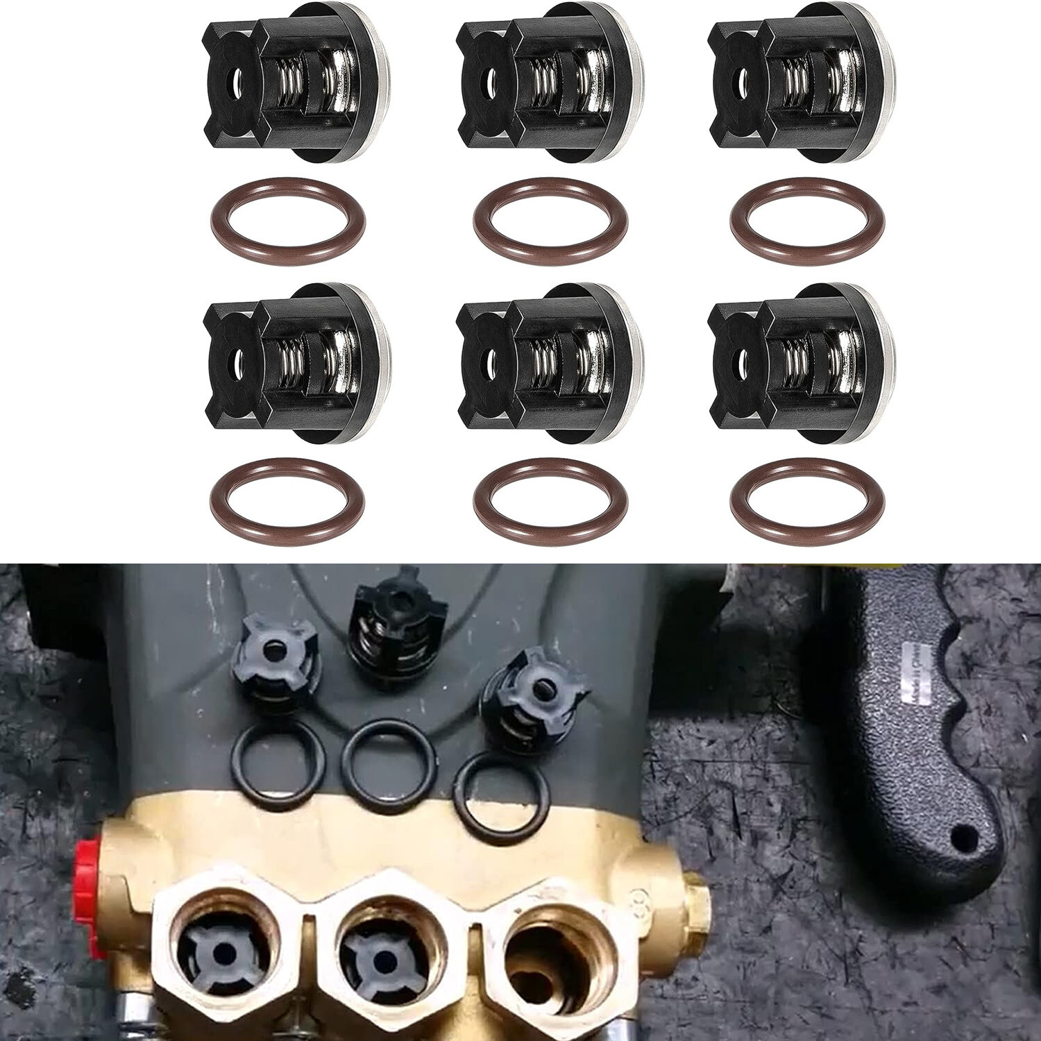 AR1828 for Annovi Reverberi AR Pump Check Valves Kit 18mm XR RK RKA RKV RRV XRC