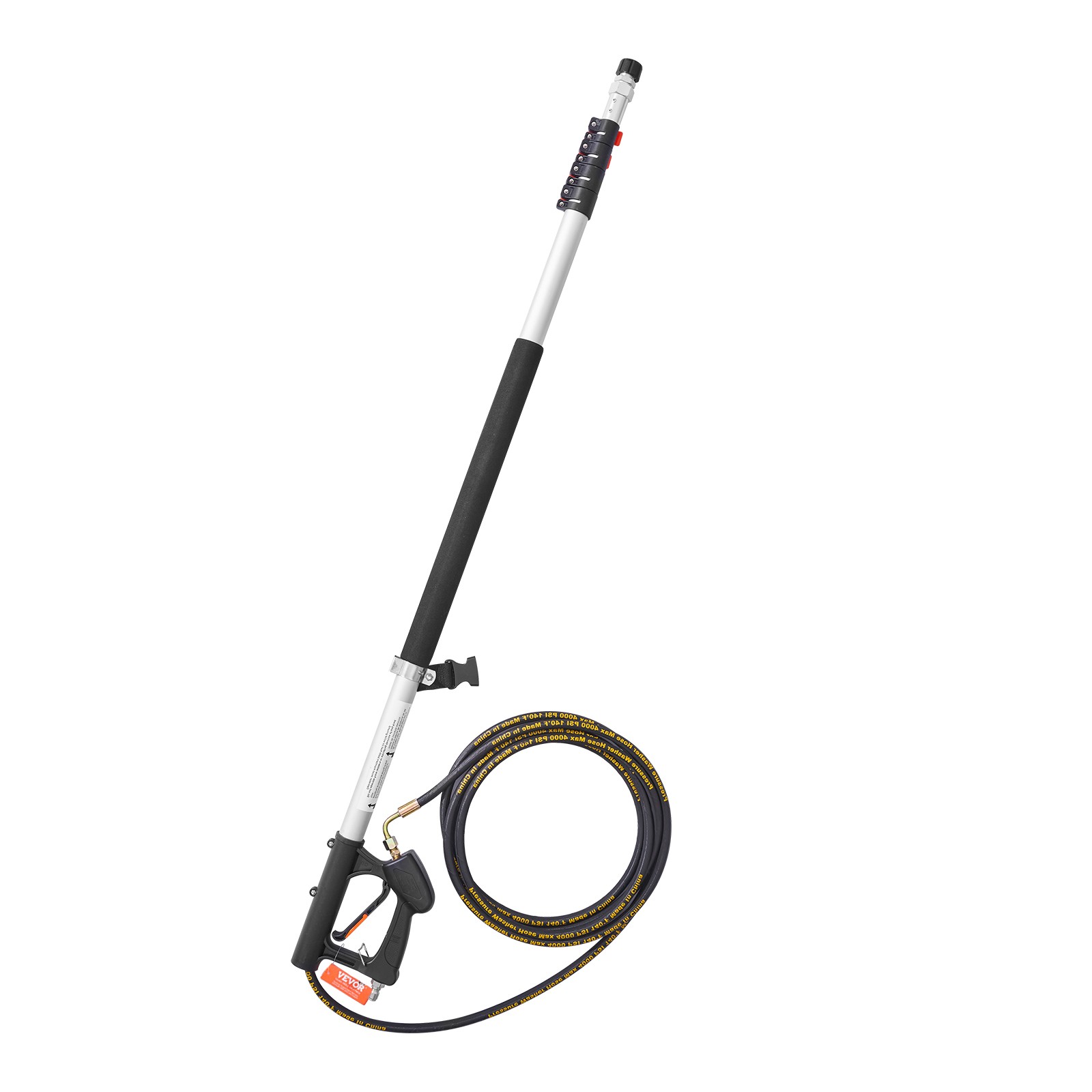 VEVOR Pressure Washer Telescoping Wand 24ft4000psi Telescopic Spray Wand7Nozzles