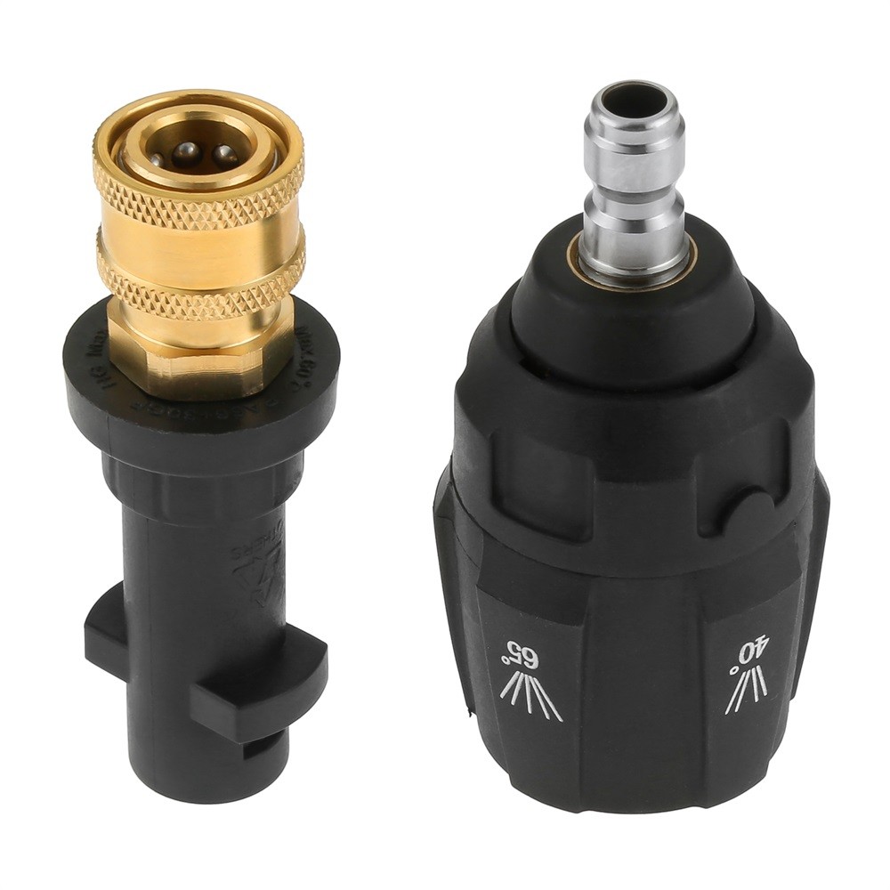 1PC 1/4″ High Pressure Washer Nozzle 3600PSI 5-in-1 Quick Change Over Adjustable