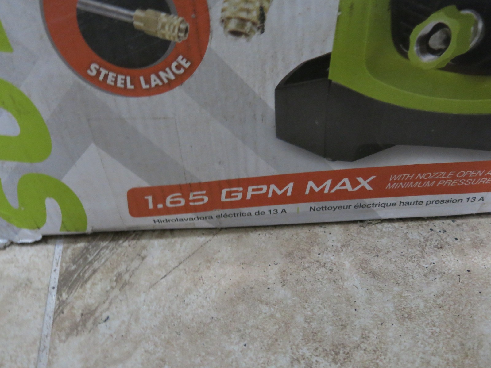 Sun Joe 2200 PSI Electric Powered Pressure Washer, 1.2 GPM Power Cleaner
