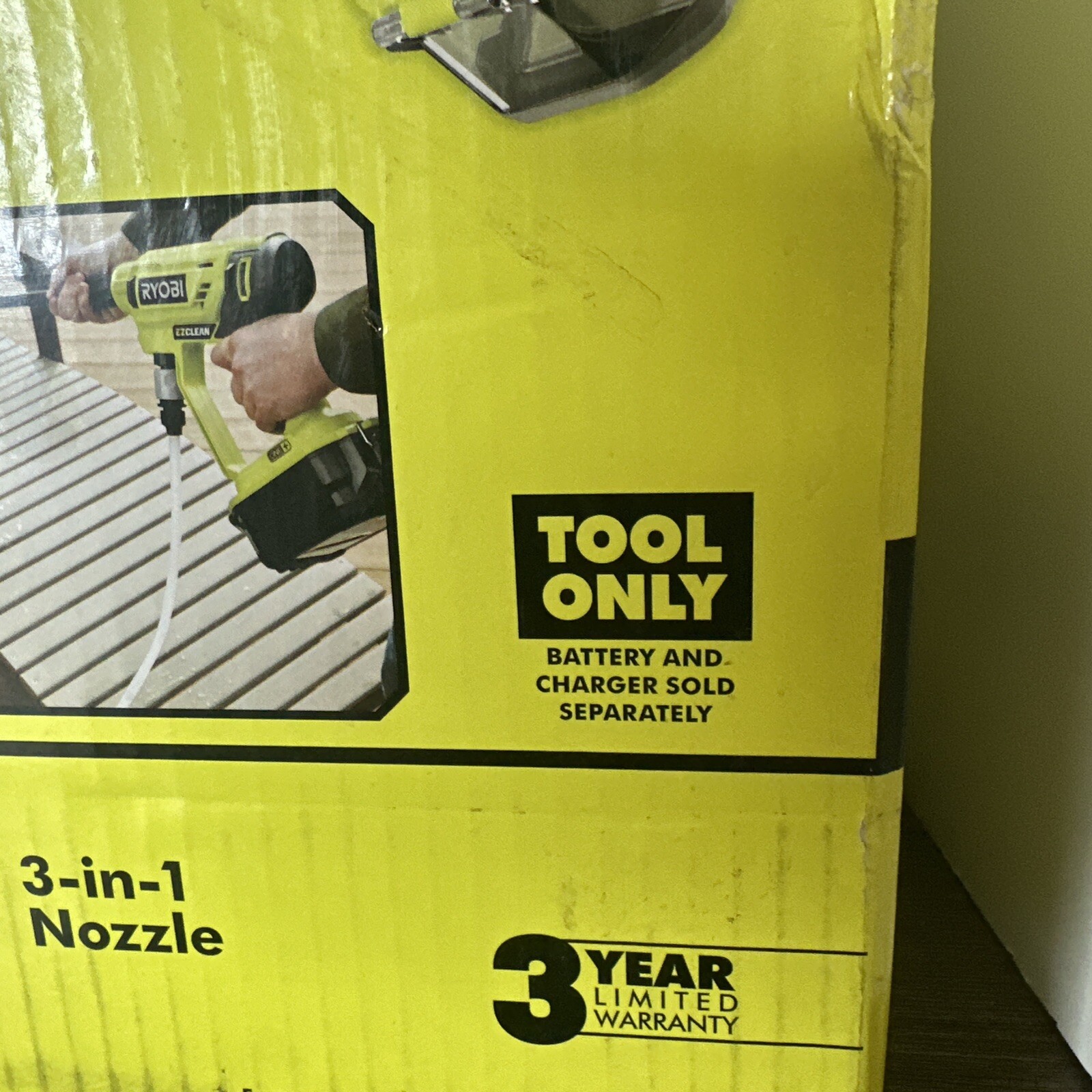 RYOBI Power Cleaner 18V Brushless 320 PSI 0.8 GPM Cordless Tool Only NIB